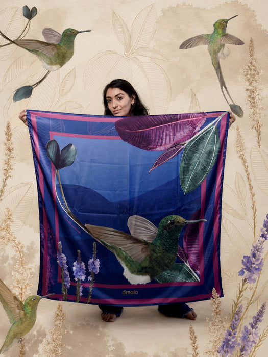 Pañoleta - Raíz Viva- 110 x 110 cm