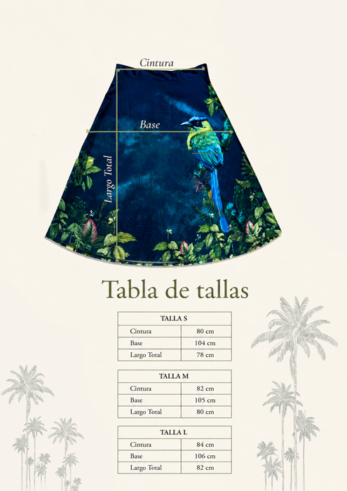 Falda larga - Colección Barranquero